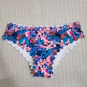 Shekini Tropical Floral Bikini Bottom